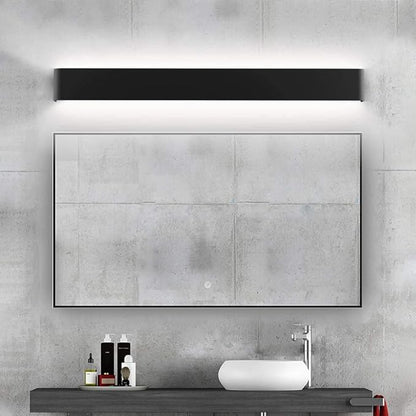 Ralbay 39.3inch Modern Black Vanity Light Fixtures LED Bathroom Wall Light Up and Down Bathroom Lighting Fixtures Cold White Light 6000K