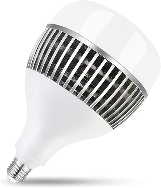 Super Bright Light Bulbs, 1000-1300W Equivalent exceed 15000LM E26 LED Bulb, 6500K Daylight 150 Watt High Lumen LED Bulb for Home, shopping mall, hotel, factory, warehouse, garage (150, Watts)