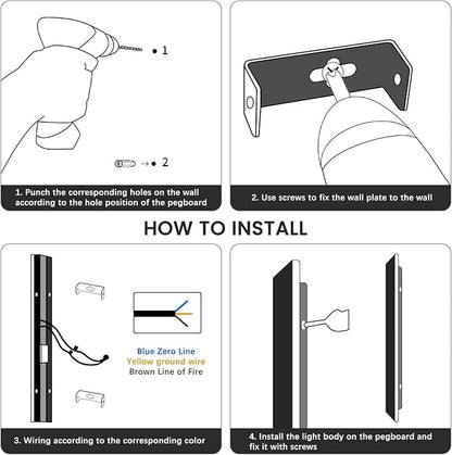 57inch Modern Outdoor Wall Sconce, LED Dimmable Wall Light 3000K-6000K with Remote Control, IP65 Waterproof, Exterior Linear Lighting Fixture for House, Patio, Garden, Yard