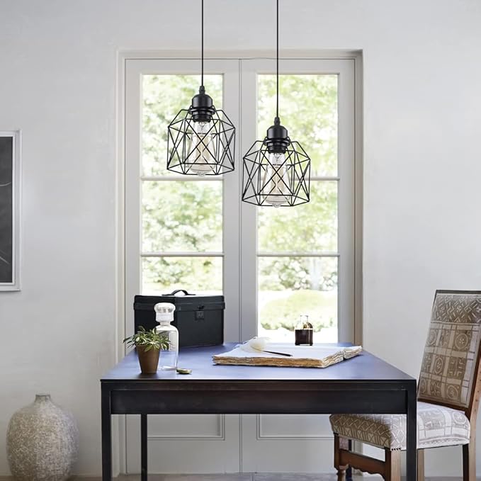 Modern Kitchen Island Lights Fixtures Ceiling Hanging Dining Room Living Room,Farmhouse Pendant Lighting,Chandelier Industrial Pendant Light