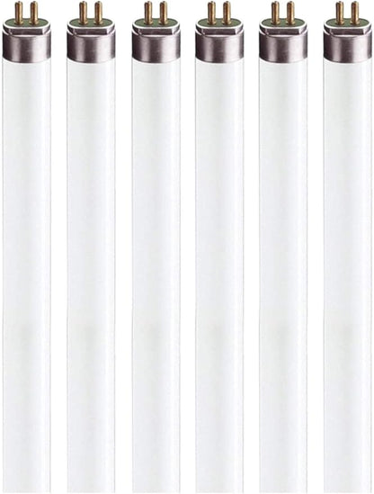 Circle (6 Pack) F13T5/WW - T5 Fluorescent 3000K Warm White - 21" Linear - 13 Watt T5 - Under The Counter Light Bulbs