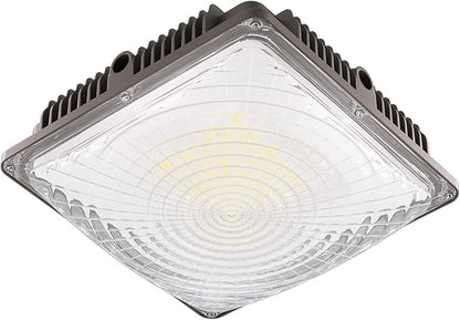 120W LED Canopy Light for Gas Station Light, 18000lm 0-10V Dimmable 5000K LED Canopy Lights, IP65 Waterproof Commercial Canopy Lights for Outdoor Garage Warehouse Shop Carpor UL Listed, 1 Pack
