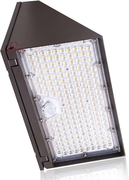 RuggedGrade 120W - Tucana III TunableTech Series - LED Wall Pack Light with Photocell & Motion Sensor - 17,200 Lumens - Color Selectable 3000K/4000K/5000K - Outdoor LED Light - DLC 5.1 Premium