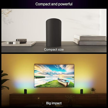 Philips Hue Play Smart Wall Washer (White), White & Color Light with ColorCast Technology, Bluetooth Compatible, Voice Control with Alexa, Apple Home & Google Assistant