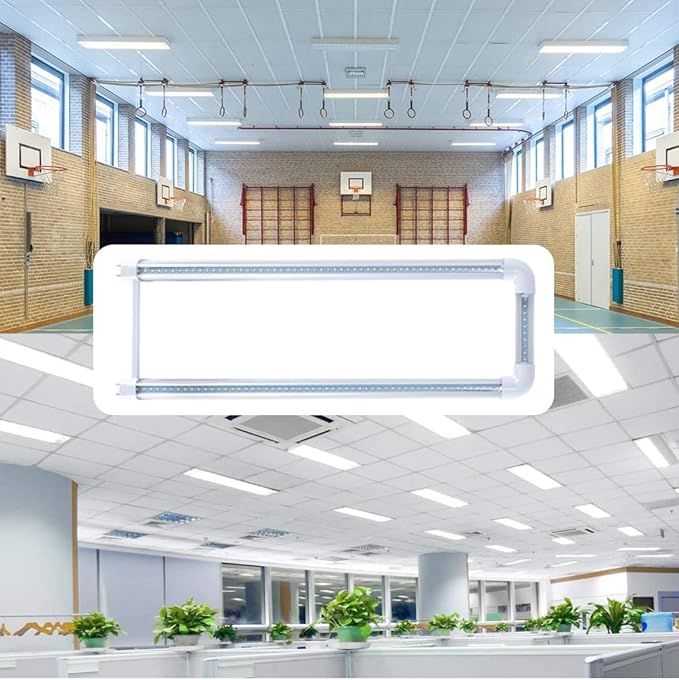 12-Pack T8 U Bend LED Tube Light 2FT 24W (60W Equivalent) U Shaped Bulb 6000K Daylight White 2640lm for Fluorescent Replacement, Dual-End Powered