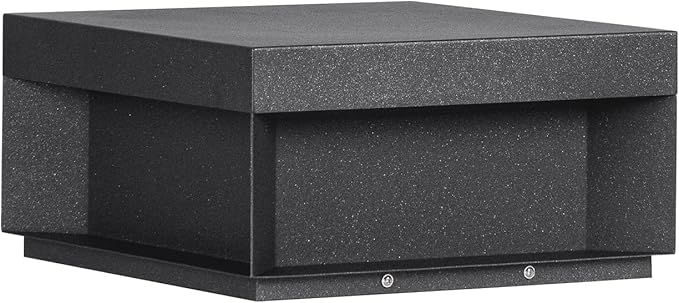 Outdoor Post Lights Hard Wired, 11.8'' AC100-240V Modern Outdoor Column Lights, IP54 Waterproof Pillar Light Outside, 3000K Column Light Posts for Outside, Lamp Post Lighting for Fence Deck Patio