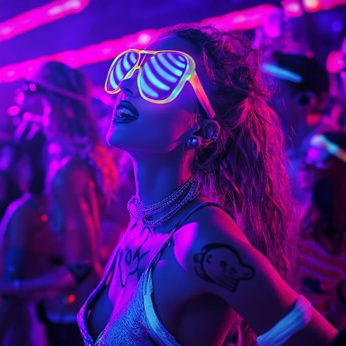 2 Pack 300W LED Black Light,Blacklight Outdoor with Plug, IP66 Waterproof UV Black Lights for Glow Party Large Space, Halloween, Fluorescent Poster, Body Paint
