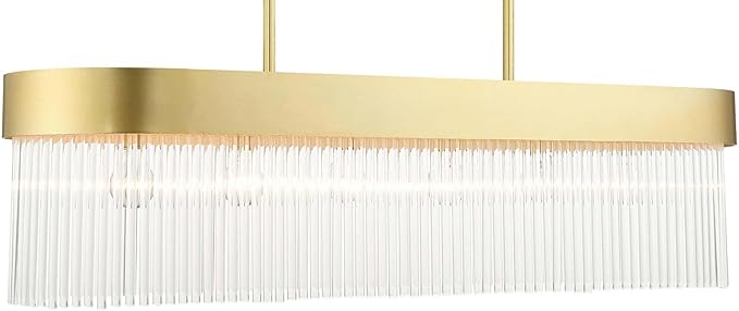 Livex Lighting 49830-33 6 Light Soft Gold Chandelier