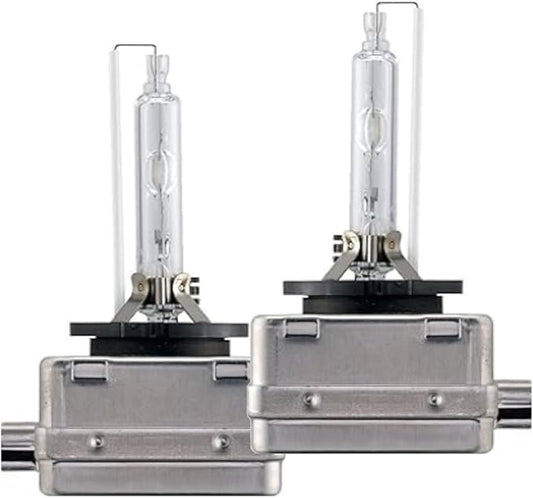 D3S HID Headlight Bulbs for Ford Mustang Taurus Edge Explorer Flex Escape Xenon Headlamp, V6 V8 35W Projector Head Lamp OEM 7L7Z-13N021-A, 6000K Bright White D3SC1 Bi-xenon H/L Lights, 2-Pack