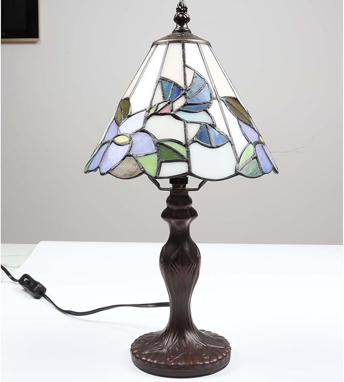 Bieye B10718 Antique Brown Table Lamp Base with E26 Light Socket, 4" Wx14.5 H