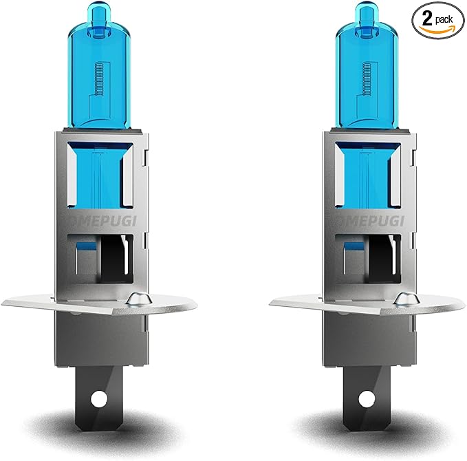 Fog Light Bulbs Compatible With Mazda MX-5 MIATA 2001-2003, H1 Fog Lights Halogen Light Bulb,Bright Halogen Replacement Headlight Bulbs,Plug N Play, Pack of 2