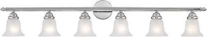 Livex Lighting 1066-05 Neptune 6-Light Bath Light, Chrome