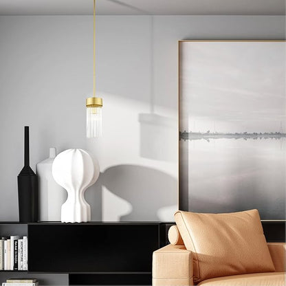 Livex Lighting 49829-33 1 Light Soft Gold Chandelier