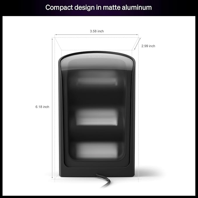 Philips Hue Play Smart Wall Washer, 2-Pack, Black, White & Color LED Lights with ColorCast Technology, Wall Washer Lighting Compatible with Bluetooth