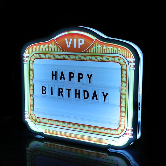 Bottle Service Sign, LED Letter Bottle Presenter, Club Signs for Bottle Service Color Change for Night Club Party Bar (b)