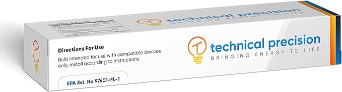 Technical Precision Replacement for Sellstrom UV Germicidal Cabinet 32 Watt T5 UV Light Bulb Germicidal with G13 Medium 2-Pin 13mm Center-to-Center Base - 1 Pack