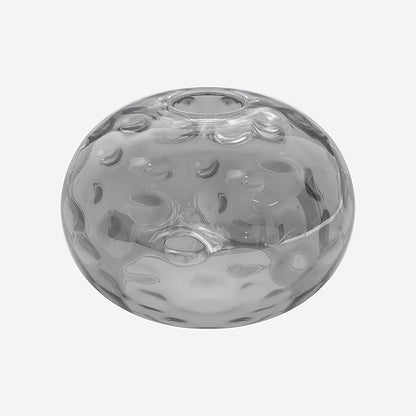 7" Glass Shade Replacement for E26 Pendant Lights, Smoked Grey Globe Lampshade for Desk Table Floor Lamp, Pendant, Wall Sconce, Dia 7", Height 5", Fitter 1.65"