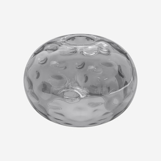 7" Glass Shade Replacement for E26 Pendant Lights, Smoked Grey Globe Lampshade for Desk Table Floor Lamp, Pendant, Wall Sconce, Dia 7", Height 5", Fitter 1.65"
