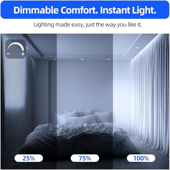 MASTERY MART 36 Pack BR30 LED Bulbs, 65W Equivalent, 5000K Daylight, 700 Lumens, Flicker-Free, Dimmable Flood Lights for Home, Kitchen Long Lasting & Energy Efficient, E26 Base, UL Listed