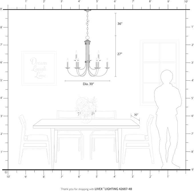 Livex Lighting Chandelier