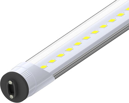 NYLL 30 in. R17D T12/HO Type A Plug & Play LED Tube (Single-Sided), Cool White (4100K) Direct Replacement for 40W F30T12/CW/HO (Without Rewiring or Modification) Ballast Required!