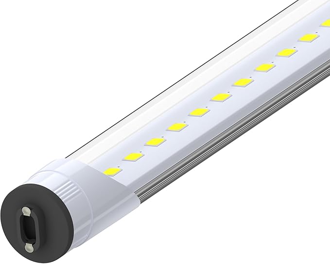 NYLL 30 in. R17D T12/HO Type A Plug & Play LED Tube (Single-Sided), Daylight (5000K) Direct Replacement for 40W F30T12/DSGN50/HO (Without Rewiring or Modification) Ballast Required!