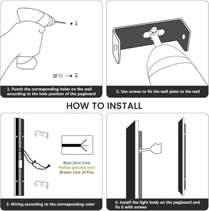 Outdoor Wall Sconces, 31.4 inch LED Modern Wall Lights Fixture, 3000K Warm White, IP65 Waterproof, Black Linear Long Strip Wall Lamp Lighting for Patio Garage Front Door
