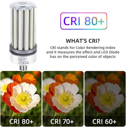 250W LED Corn Light Bulb 2 Pack, 32500Lm 1000w Replacement,5000K E39 Mogul Base LED Bulb,Retrofit HPS HID Lamp for Commercial Industrial High Bay light Wearehouse Gyms Barn Storage Room Workshop