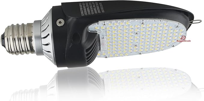 RuggedGrade Arcan II Series 54W E39 LED Corn Bulb - 6,900 Lumens - 4000K Natural White - Replacement for 125-175W Metal Halide - Certified UL