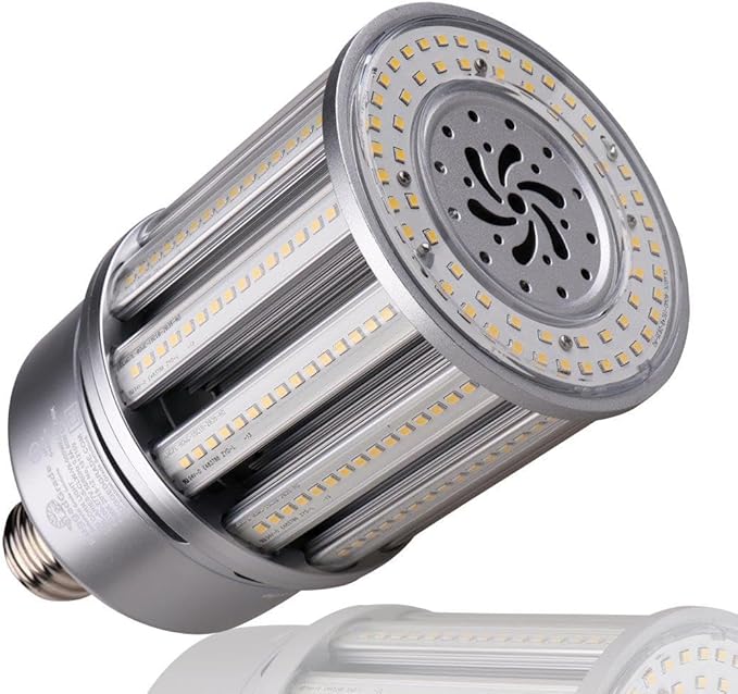 RuggedGrade Aries S Series 80W LED Corn Bulb | 10,400 Lumens | 4000K Natural White | Fanless Design | Built-in 6KV Surge Protection | DLC 5.1 Premium