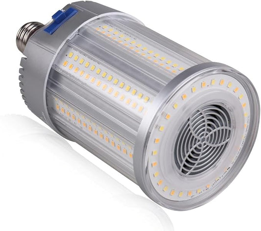 RuggedGrade Aries IV CS Series 35W LED Corn Bulb | 5,075 Lumens | 3000K/4000K/5000K Color Selectable | E26 Base | Energy-Efficient LED Light | DLC 5.1 Premium