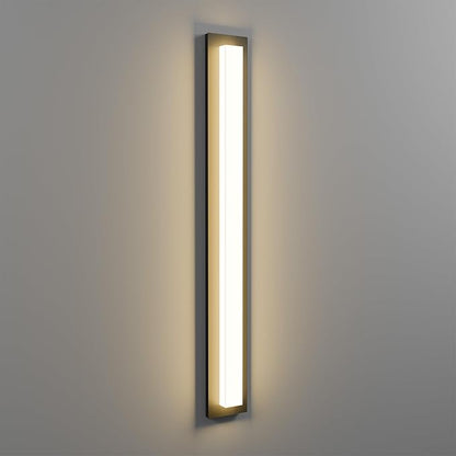 LamQee 39.4 in Aluminum Long Outdoor Wall Lights, 2900K 2500LM LED Waterproof IP65, Linear Modern Exterior Lighting Fixtures Wall Mount Outside Sconce Acrylic Shade for House Porch Patio Garage Door