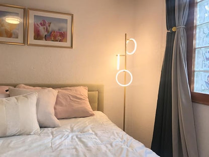 Brightech Saturn Floor Lamp, Great Living Room Decor, Tall Contemporary Standing Tree Light for Offices, Living Rooms, with 3 LED Heads for Bedroom Reading - Gold/Brass