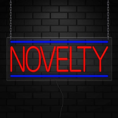 Novelty Neon Sign for Retail Displays | Value priced LED Flex Neon | Electronic Light Up LED Sign for Windows/Walls | 30"W x 12"H x 1"D