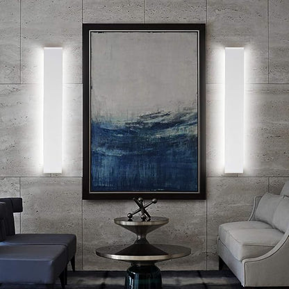 Ralbay LED Bathroom Lighting Fixtures - 28in Up and Down Indoor Vanity Wall Light Over Mirror - Modern Bathroom Vanity Light - Natural White 4000K