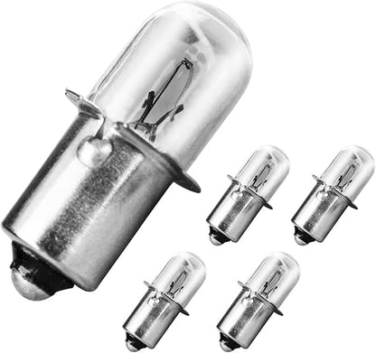 CVILL Xenon Bulb 19 Volt Bulb Flashlight/Work Light for Craftsman（5 pack