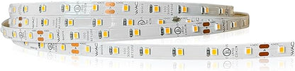WAC Lighting T24-BS2-100-30WT, Basics 24VDC LED Tape Light 3000K 2.4W per Foot 100ft Reel Field Cuttable Every 2in Fully Dimmable Contractor Quality for Kitchens, Undercabinet, Task, and Cove Lighting