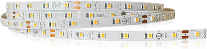 WAC Lighting T24-BS1-100-30WT, Basics 24VDC LED Tape Light 3000K 1.2W per Foot 100ft Reel Field Cuttable Every 2in Fully Dimmable Contractor Quality for Kitchens, Undercabinet, Task, and Cove Lighting