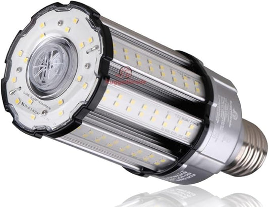 RuggedGrade Aries III 36W LED Corn Bulb | 4,900 Lumens | 5000K Bright White | E39 Base | Built-in 4KV Surge Protection | Dimmable | DLC 5.1 Premium
