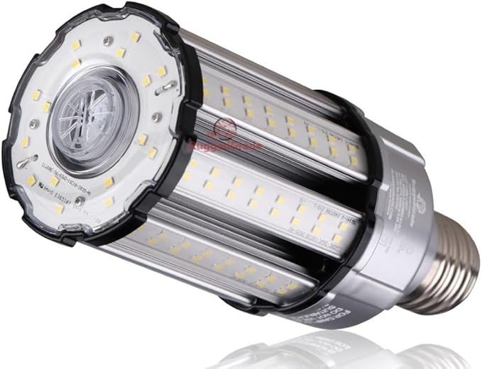 RuggedGrade Aries III Series 36W LED Corn Bulb | 4,900 Lumens | 4000K Natural White | E39 Base | Built-in 4KV Surge Protection | Dimmable | DLC 5.1 Premium