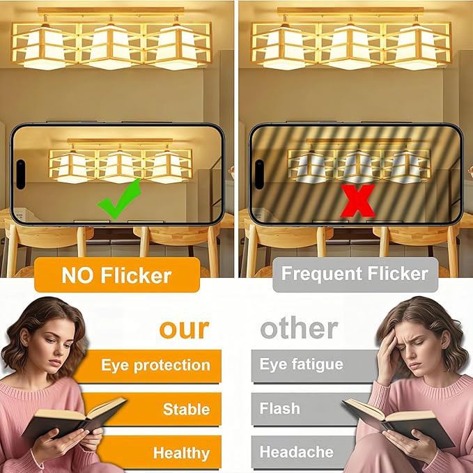 7.3 Inch T10 LED Bulb 6W (Equal 60W), Jacqueny 2PCS Dimmable Clear T10 LED E26 High Output 2700K Warm White, No-Flicker Edison T30/T10 Tubular Light Bulb 600LM, Long Lifetime For Wall Sconces, Pendant