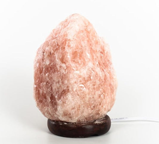 Himalayan Salt Lamp 6–8 lbs – Hand-Carved Himalayan Pink Salt Lamp with Cord Perfect Nightlight