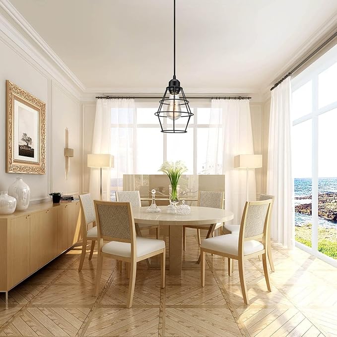 Modern Kitchen Island Lights Fixtures Ceiling Hanging Dining Room Living Room,Farmhouse Pendant Lighting,Chandelier Industrial Pendant Light