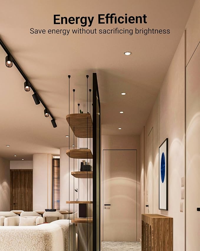 Sunco 96 Pack MR16 LED Bulb, GU10 Dimmable Track Light Bulbs, 5.5W=50W, 3000K Warm White, 550 LM, 25000 Lifetime Hours UL.