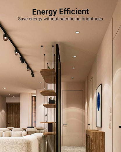 Sunco 48 Pack MR16 LED Bulb, GU10 Dimmable Track Light Bulbs, 5.5W=50W, 3000K Warm White, 550 LM, 25000 Lifetime Hours UL.
