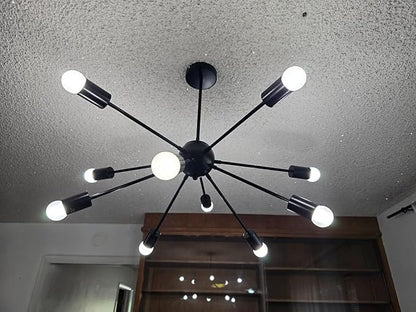Dimmable E26 Edison Bulb, Frosted G16.5 Light Bulb 6W Equal 60 watt Light Bulb, 5000K,600LM AC120V, Frosted Globe LED Bulbs 40W for Pendant,Chandeliers,Vanity,6Pack