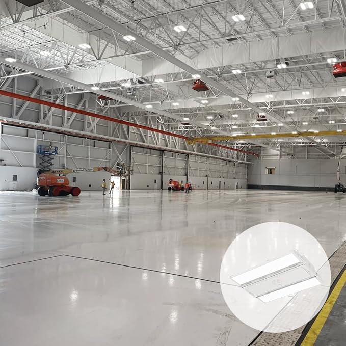 Lithonia Lighting Compact Pro LED High Bay Light, Ceiling Lighting Fixture, 12,000 Lumens, 5000K Daylight, Dimmable LED Work Light for Garage and Warehouse, MVOLT 120-277V (CPHB 12LM MVOLT 50K)
