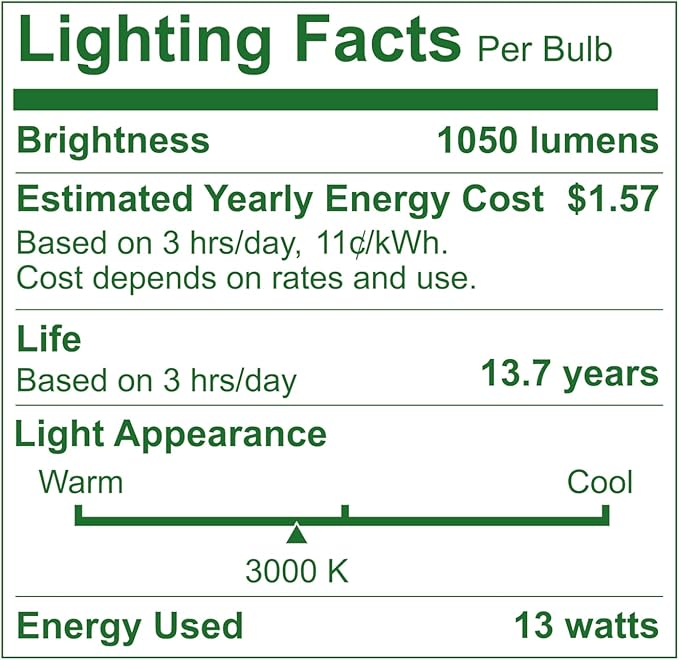 Bioluz LED 4 Pack PAR38 LED Light Bulb 90W Equivalent Using 13W 3000K Soft White 1050 Lumens E26 Base Dimmable Flood Light Bulbs Indoor/Outdoor UL Listed FCC RoAS Compliant High Efficacy LED Bulbs