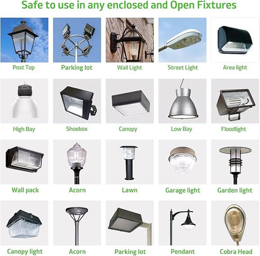 80W Led Corn Light Bulb,E26/E39 Base,5000k Daylight,110-277 V,10400lm,CFL HID 250W Metal Halide Replacement For Commercial and Industrial lighting of Large-area Shopping Mall,GYM,Street(2-Pack)