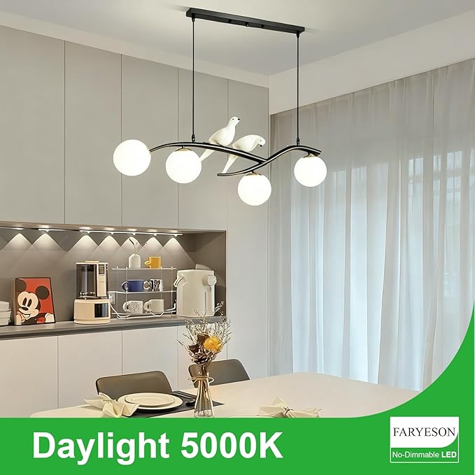 Ultra Efficient 60 Watt Light Bulbs Daylight White, A19 LED E26 Frosted Bulb 5000K 750 Lumens, 30000 Hrs Lifetime, Energy-Efficient 4.9W=60W, Low Heat, Flicker-Free, Non-Dimmable, 6 Pack